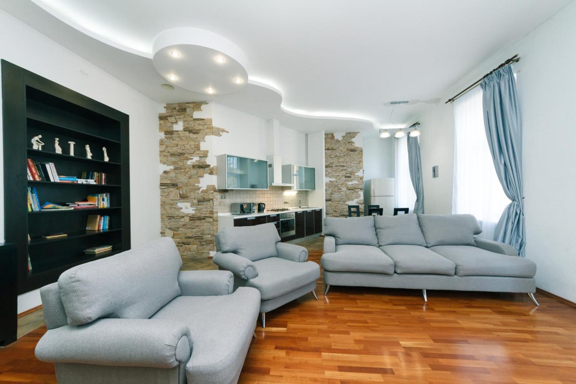 Apartament Lux Near Maidan, Khreschutyk 3Br Kijów Zewnętrze zdjęcie