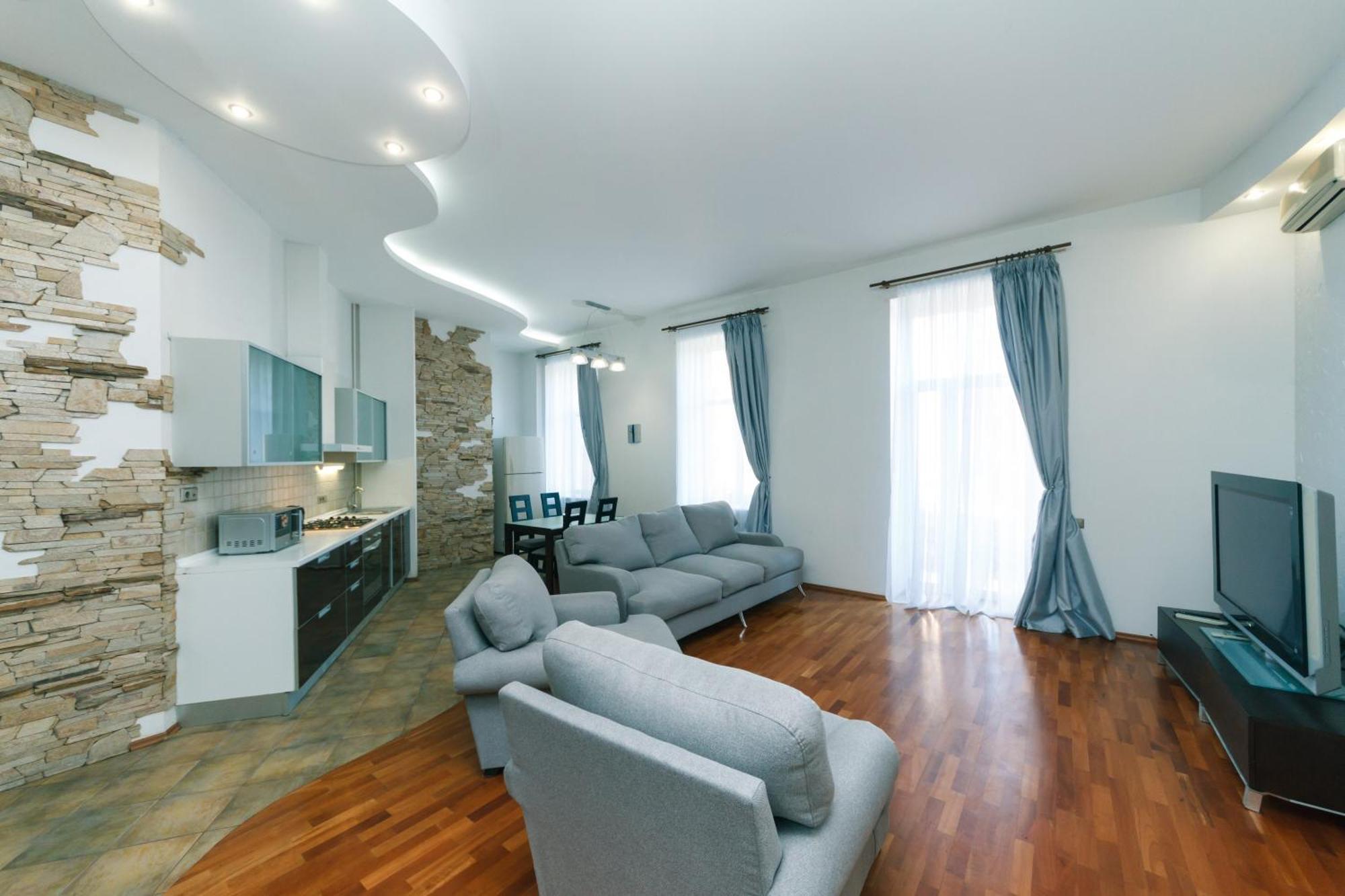 Apartament Lux Near Maidan, Khreschutyk 3Br Kijów Zewnętrze zdjęcie