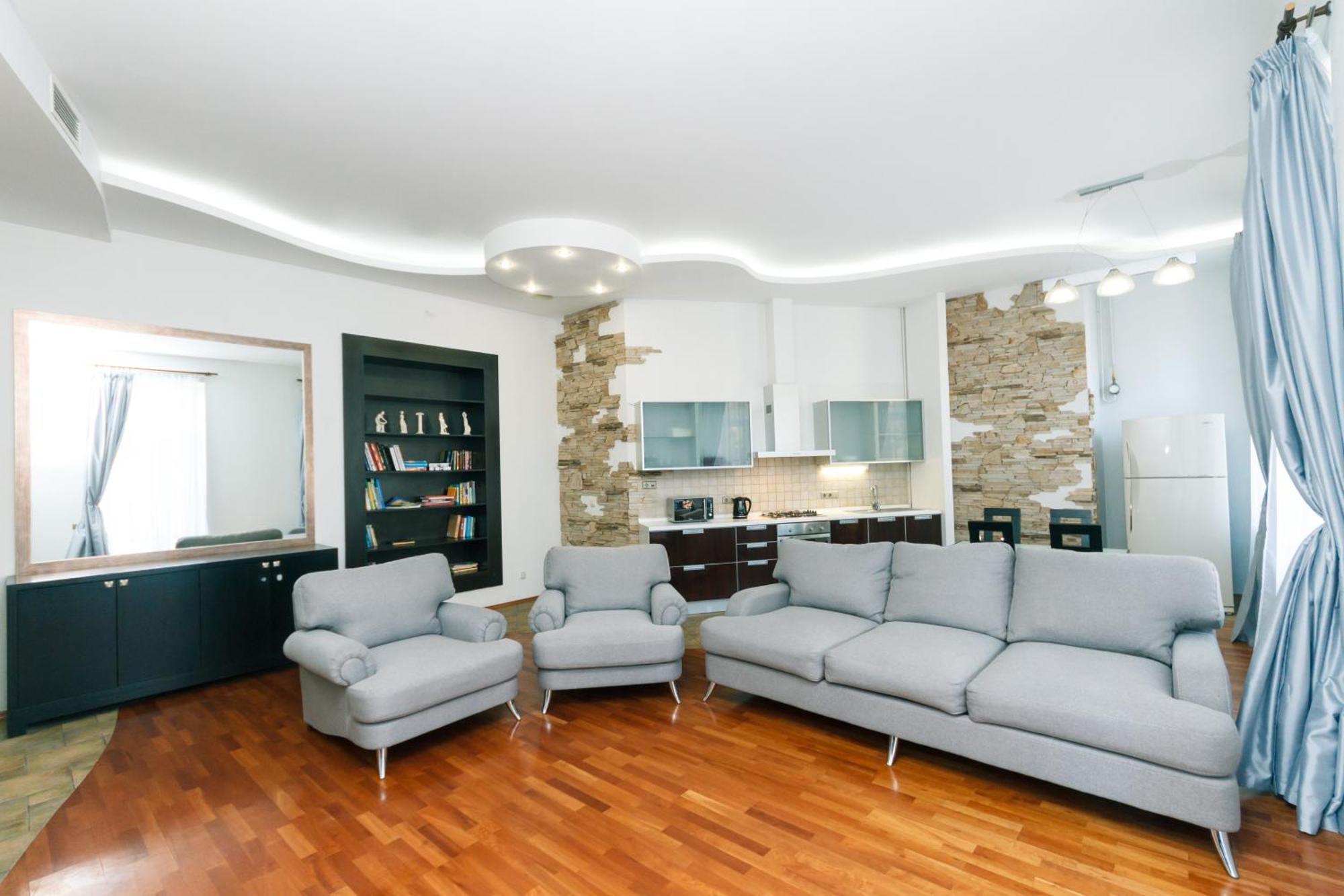 Apartament Lux Near Maidan, Khreschutyk 3Br Kijów Zewnętrze zdjęcie